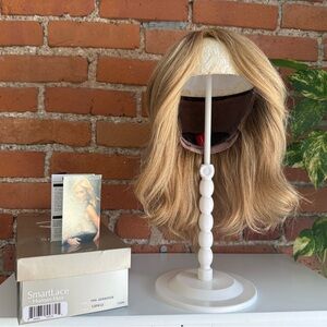 Jennifer Human Hair Wig JON RENAU 12FS12 Malibu Blonde Mono Top Lace Front.
